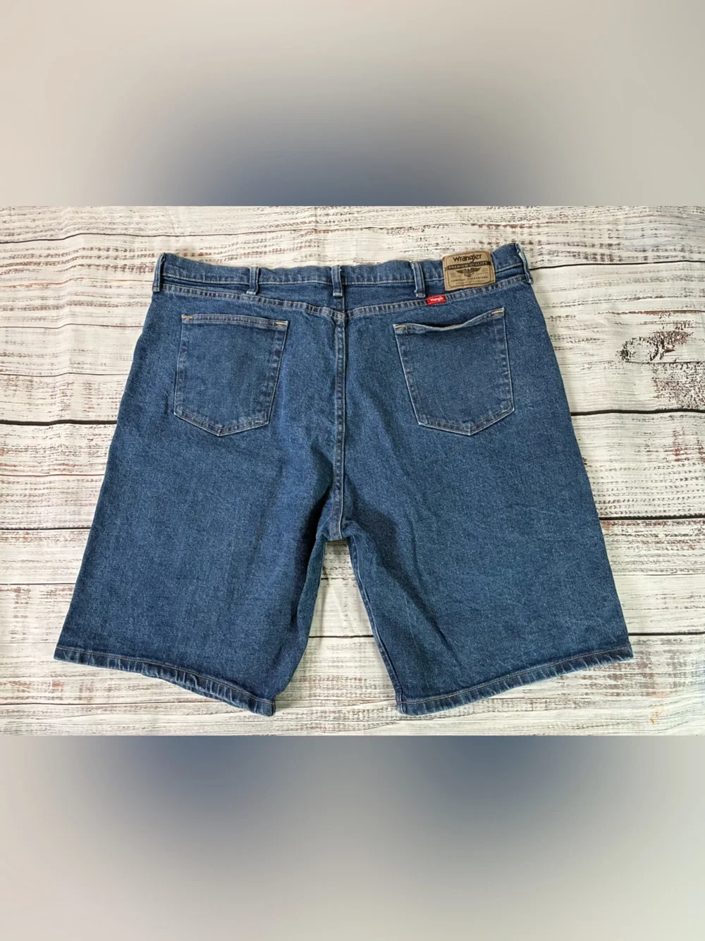 3 Pair Wrangler Denim Shorts Men’s Size 44 Blue Premium Quality Jean Shorts